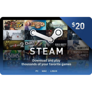 Steam Wallet Code 20$ (Có sẵn) Bạn nạp được 509k wallet trong steam Steam Wallet Code 20$ (Có sẵn) Bạn nạp được 509k wallet trong steam