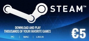 Steam Wallet Code 5€ Euro Steam Wallet Code 5€ Euro