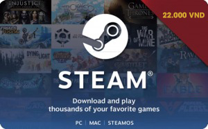 Steam Wallet Code 23.000 VNĐ Steam Wallet Code 23.000 VNĐ