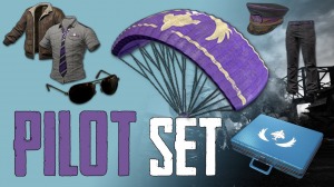 PILOT + JUNGLE+ GUNSLINGER SET CRATE PUBG PILOT + JUNGLE+ GUNSLINGER SET CRATE PUBG