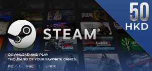 STEAM WALLET CODE 50 HKD (BẠN NHẬN ĐƯỢC ~150.000 VNĐ) STEAM WALLET CODE 50 HKD (BẠN NHẬN ĐƯỢC ~150.000 VNĐ)