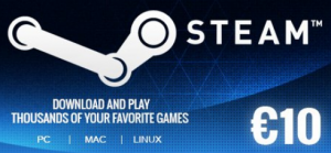 Steam Wallet Code 10€ Euro ( Nạp được ~ 272k VNĐ ) Steam Wallet Code 10€ Euro ( Nạp được ~ 272k VNĐ )