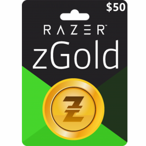 Razer Gold 50 USD - Razer Key - UNITED STATES