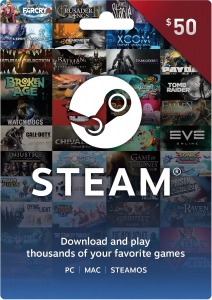 Steam Wallet Code 50$ Steam Wallet Code 50$
